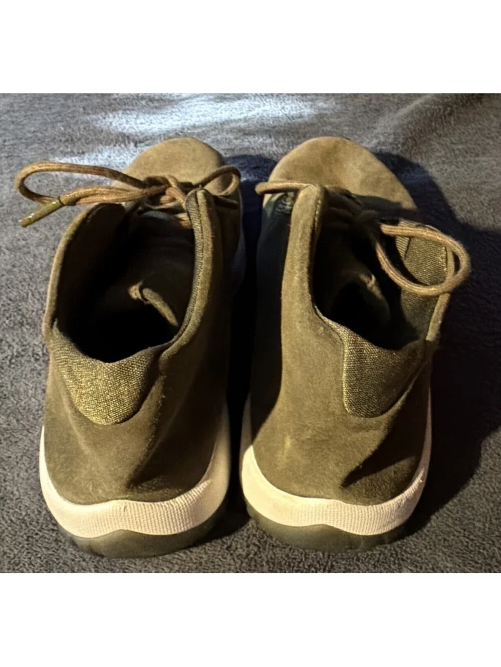 Nike Air Jordan Future Olive Canvas AR0726-300 Size 7
